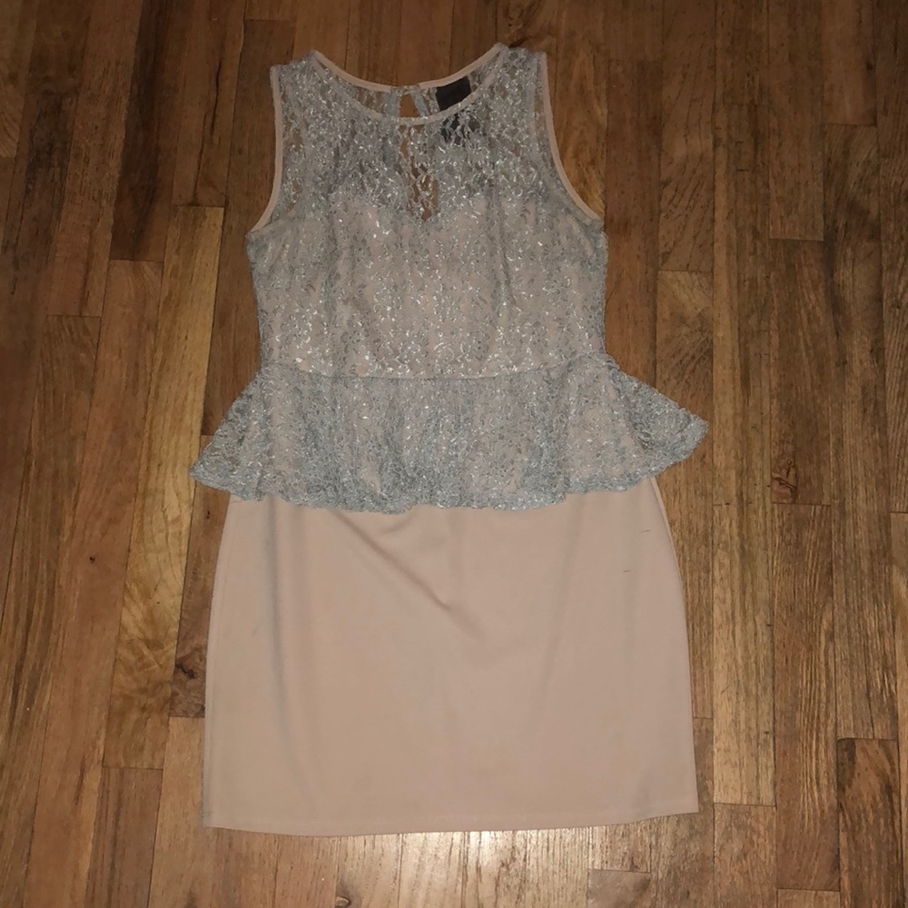 Peplum dress